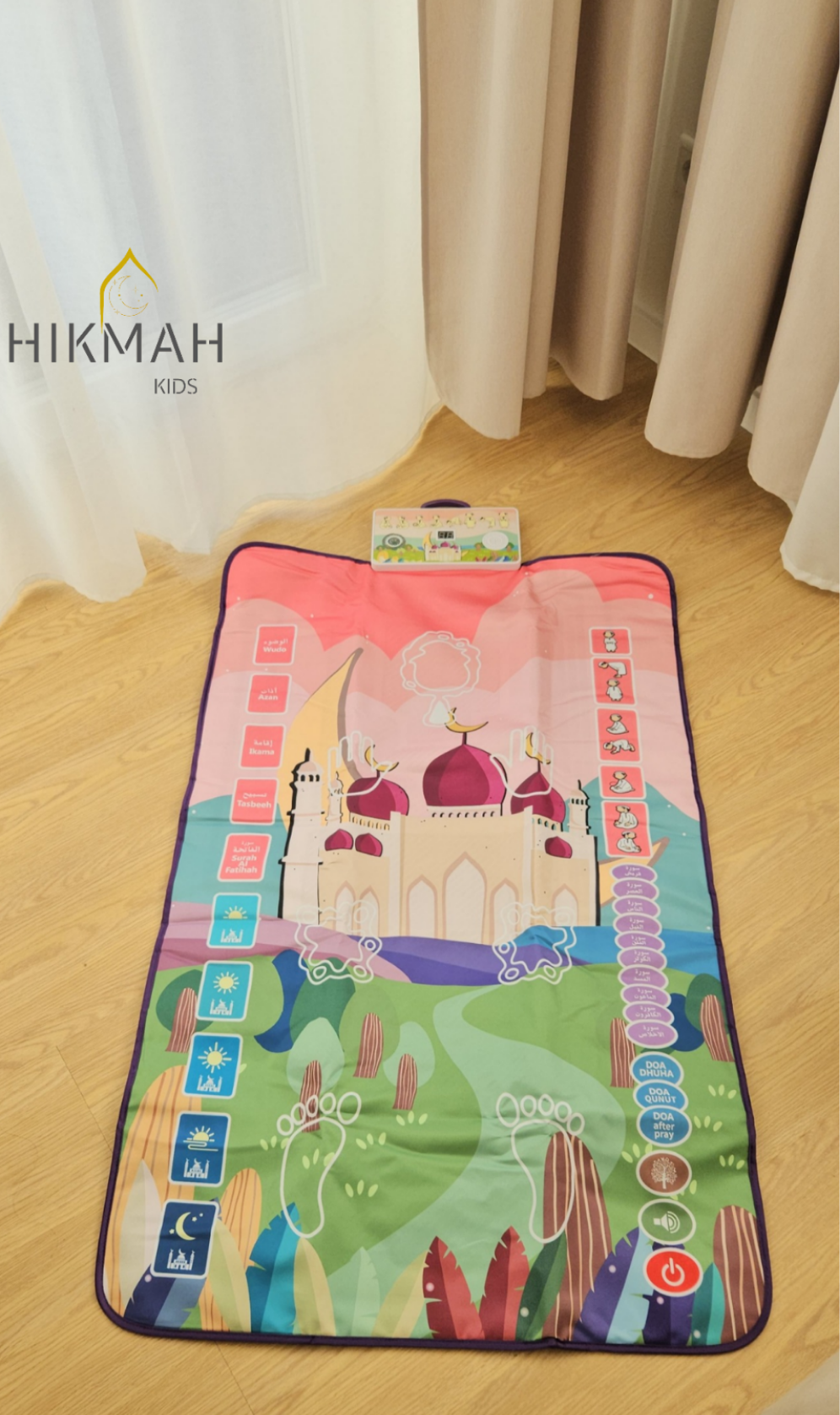 Interactive Prayer Mat for Girls