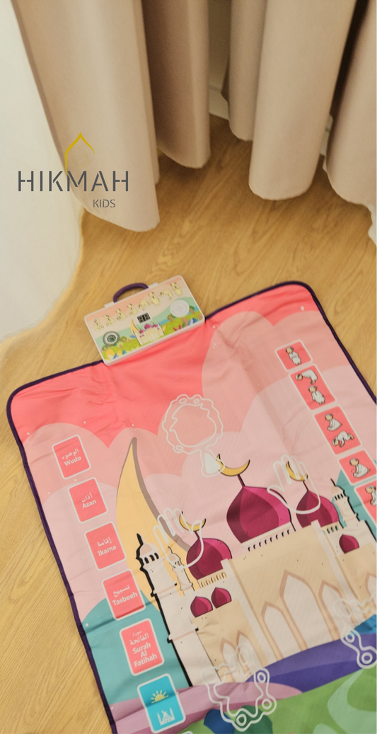 Interactive Prayer Mat for Girls
